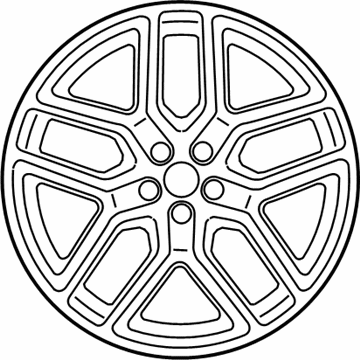 Ford DB5Z-1007-C Wheel, Alloy