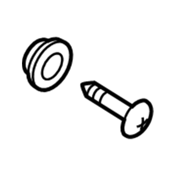 Kia 823132D000CS Grommet-Screw