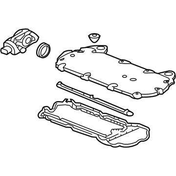 Acura 17140-RKB-013 Cover, Intake Manifold (Upper)