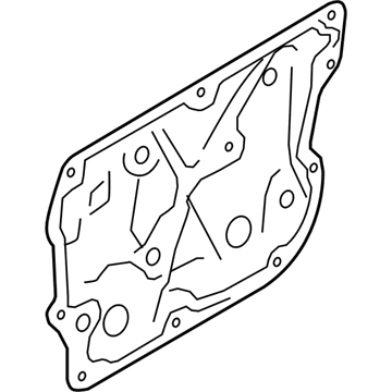 Infiniti 80775-1CA0B Base-Front Door Module, Lh