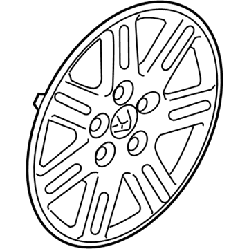 Honda 44733-SNE-A10 Trim, Wheel (16")