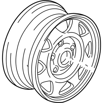 Honda 42700-S10-003 Disk, Wheel (15X6J)