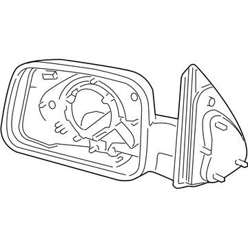GM 25848554 Mirror Assembly