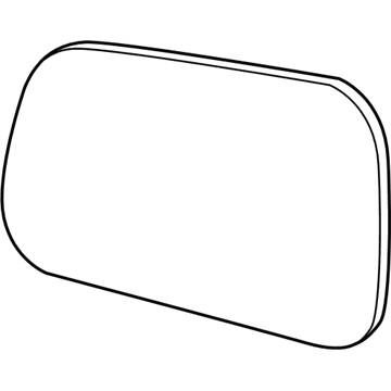 GM 15281724 Mirror-Outside Rear View (Reflector Glass & Backing Plate) - RH