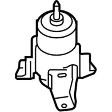 Nissan 11270-JA80A Engine Mounting Insulator Assembly, Front