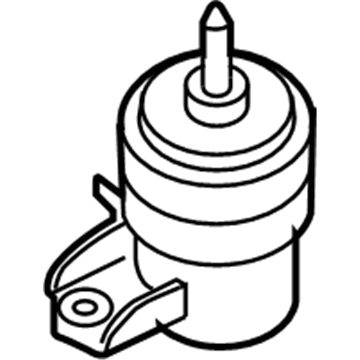 Nissan 11220-JA800 Engine Mounting Insulator, Left
