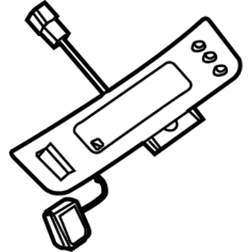 Nissan 24834-7S514 Meter Assembly-COMP/TEMP