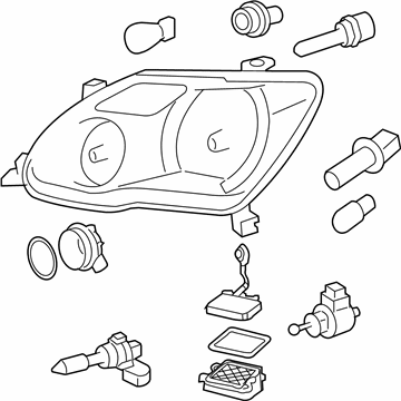 Toyota 81110-07083 Composite Assembly