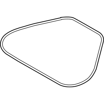 Hyundai 86430-B1000 Weatherstrip-Hood