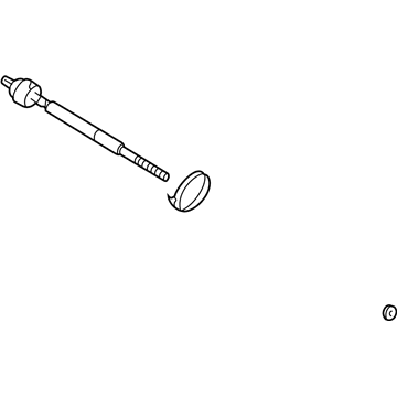 GM 19207100 Inner Tie Rod