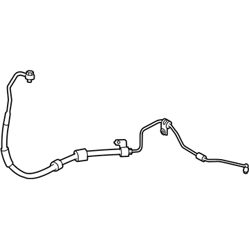 Kia 575101G000 Hose Assembly-Power Steering Oil Pressure