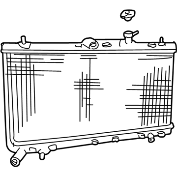 Hyundai 25310-25300 Radiator Assembly