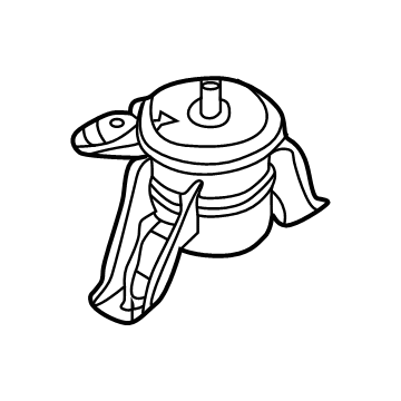 Hyundai 21810-D3200 Engine Mounting Bracket Assembly