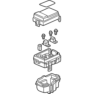 Honda 38230-S2A-A12 Box Assembly, Sub-Fuse