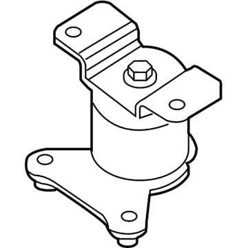 Nissan 11320-9CA0C Engine Mounting Insulator, Rear