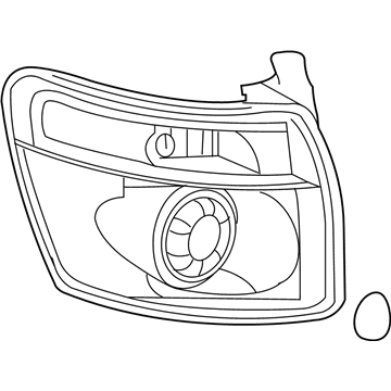 GM 20912756 Lamp Asm-Tail