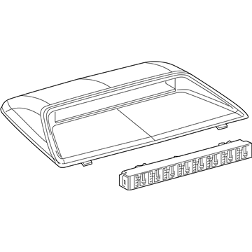 Lexus 81006-33100-E0 Lamp Set, Stop Ctr