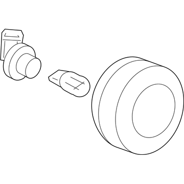 GM 20861472 Back Up Lamp Assembly