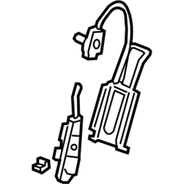 Honda 81610-SJC-A51 Lumbar, L. FR. Seat