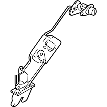 Hyundai 81240-2D210 Tail Gate Latch Assembly