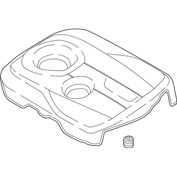 Hyundai 29240-2E900 Engine Cover Assembly