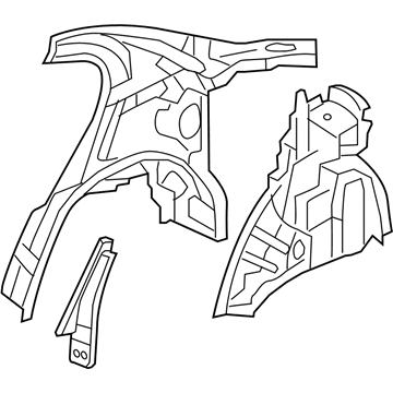 Honda 64300-SNC-326ZZ Panel Set, R. RR.