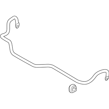 BMW 31-30-5-A08-994 STABILIZER FRONT WITH RUBBER