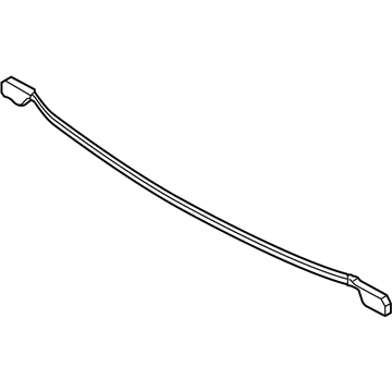 Kia 86430B2000 Weatherstrip-Hood