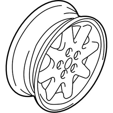 Mopar MR641142 Wheel Disc