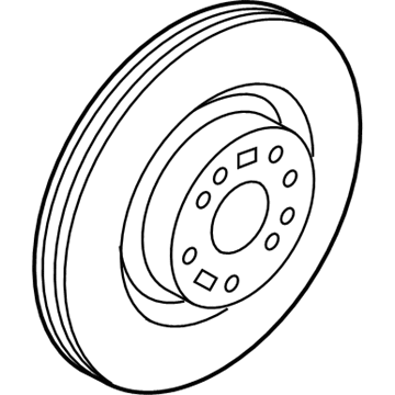 Hyundai 51712-2M000 Disc-Front Wheel Brake