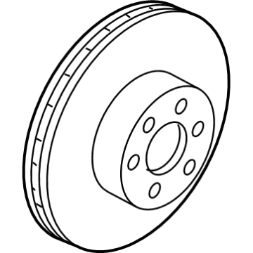 Nissan 43206-6LA0B Rotor-Disc Brake, Rear Axle