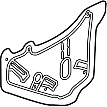 Acura 72321-TK4-A11 Seal, Right Front Door Hole