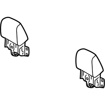 Lexus 71940-53210-A0 Headrest Assy, Rear Seat