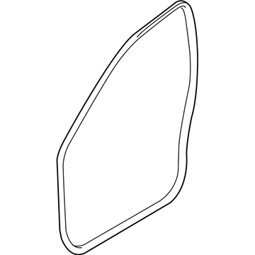 GM 13178760 Weatherstrip, Front Side Door