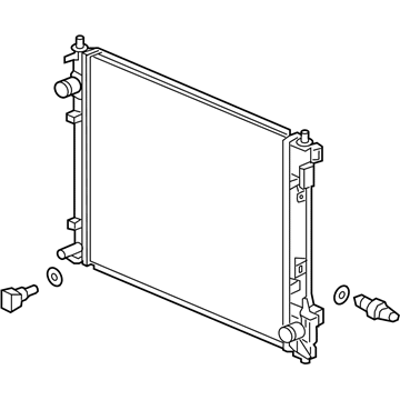 Honda 19010-5BF-A11 W-RADIATOR