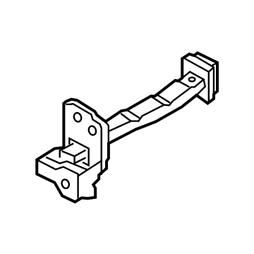 Hyundai 76980-L0000 Checker Assembly-Front Door, LH