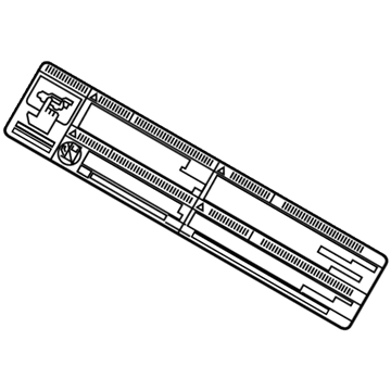 Toyota 74535-08010 Label