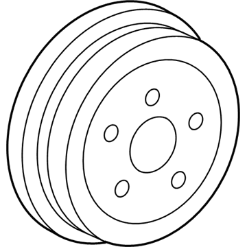 Toyota 42431-12300 Drum