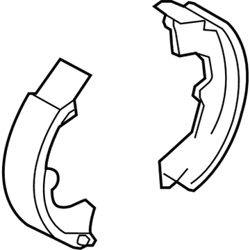 Toyota 04495-52121 Rear Shoes