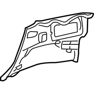 BMW 51-47-8-233-657 Trim Panel Left
