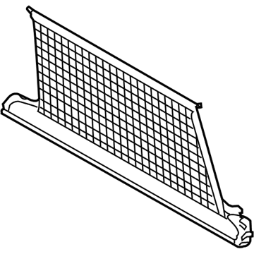 BMW 51-47-7-160-582 Net/Roller Blind For Luggage Compartment