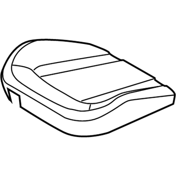 Kia 882602T011AK8 Front Seat Cushion Passenge Covering
