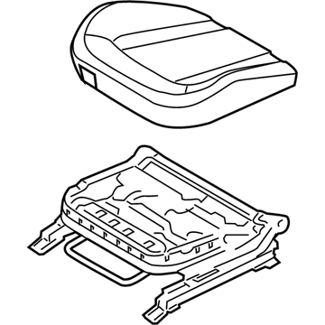 Kia 882032T280AK8 Cushion Assembly-Front S