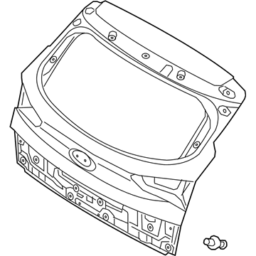 Hyundai 73700-D3050 Panel Assembly-Tail Gate