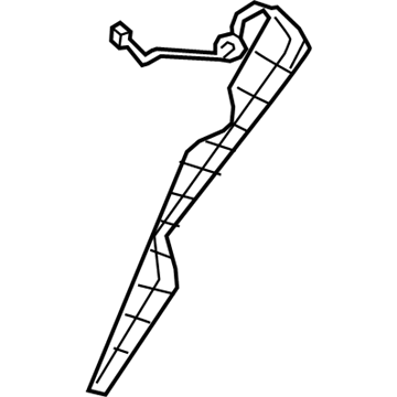 Hyundai 83130-D3100 WEATHERSTRIP Assembly-TAILGATE A/PINCH, LH