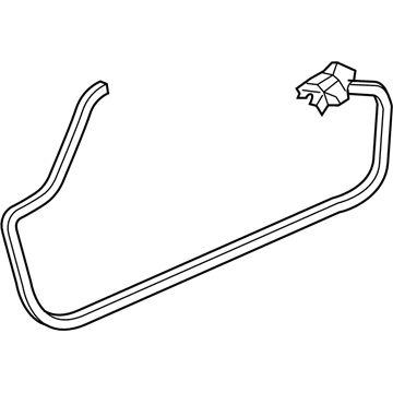 Mopar 4865564AD WEATHERSTRIP-Front Door SILL Secondary