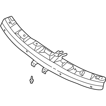 Nissan 62030-2W100 Reinforce-Front Bumper Center, Inner