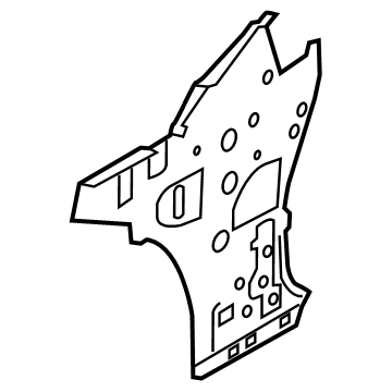 Nissan F7601-6CAMA Dash Side LH