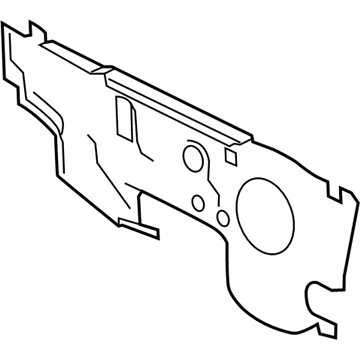 Nissan 67810-6CA0A INSULATOR-Dash, Lower Front