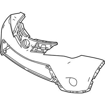Toyota 52119-4A904 Cover, Front Bumper L/C